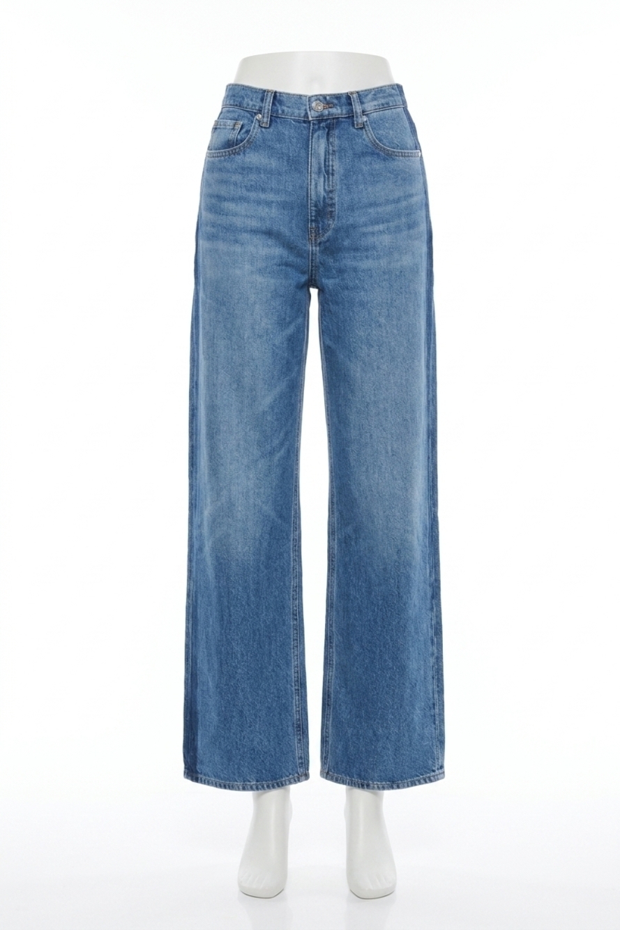 NEW DL1961 - WOMEN'S karmine refined wide leg pants in north shore